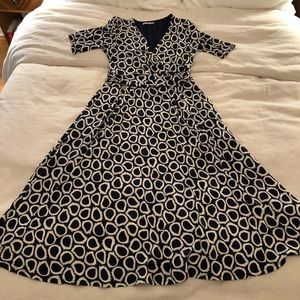 Boden Navy Maxi Dress, Size US 10R